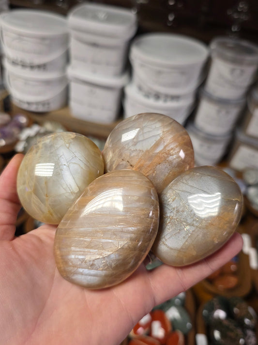 Peach Moonstone Palmstone