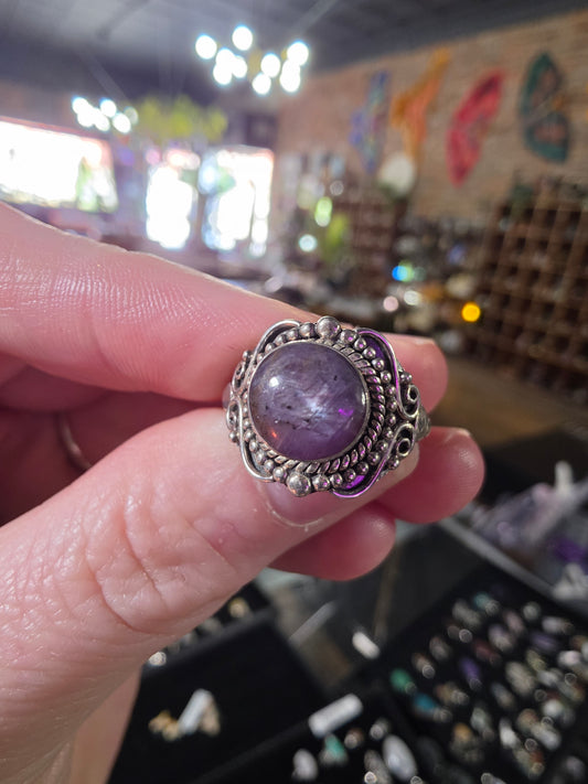 Star Ruby Ring Size 8