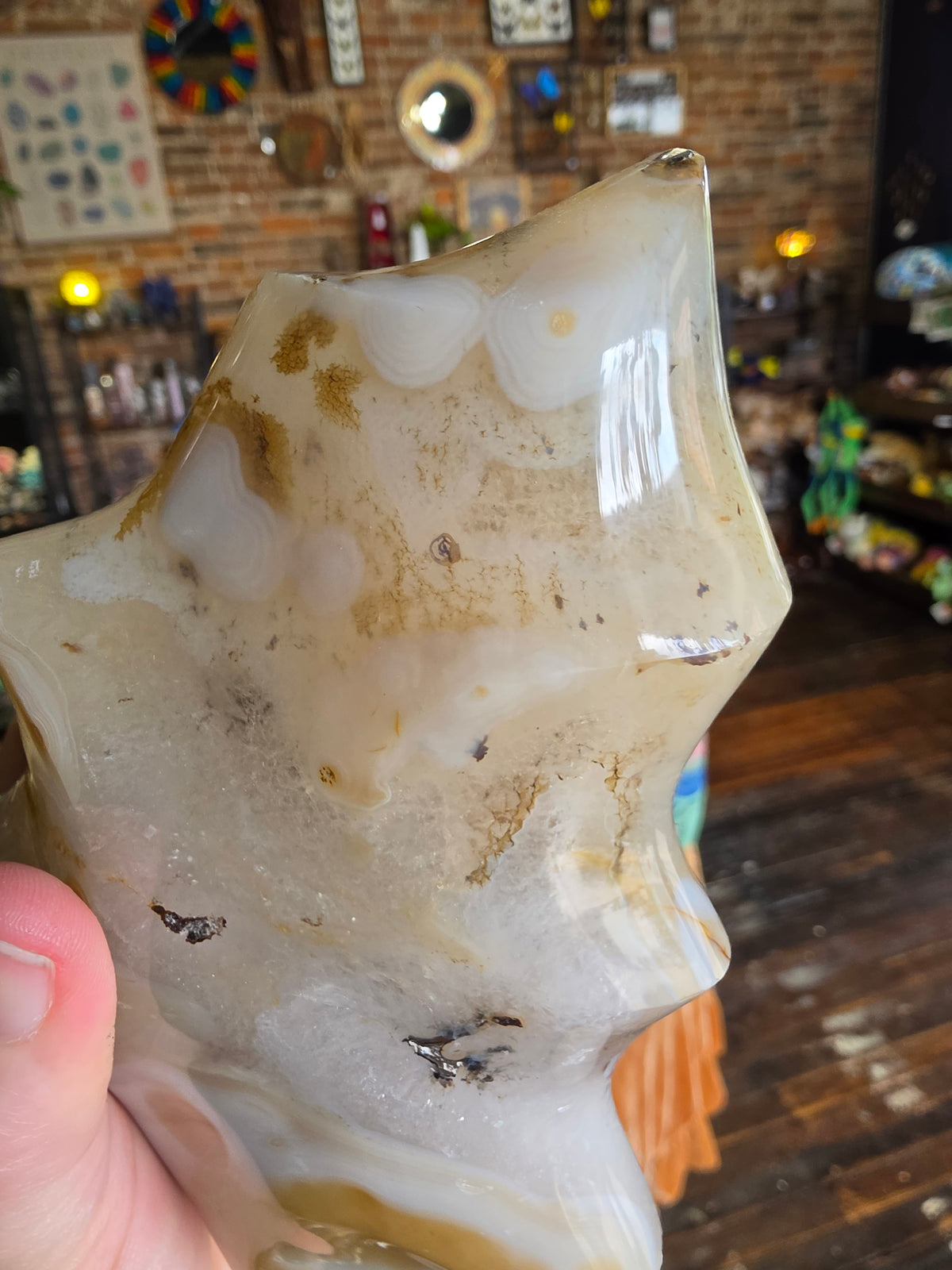 Dendritic Agate Flame