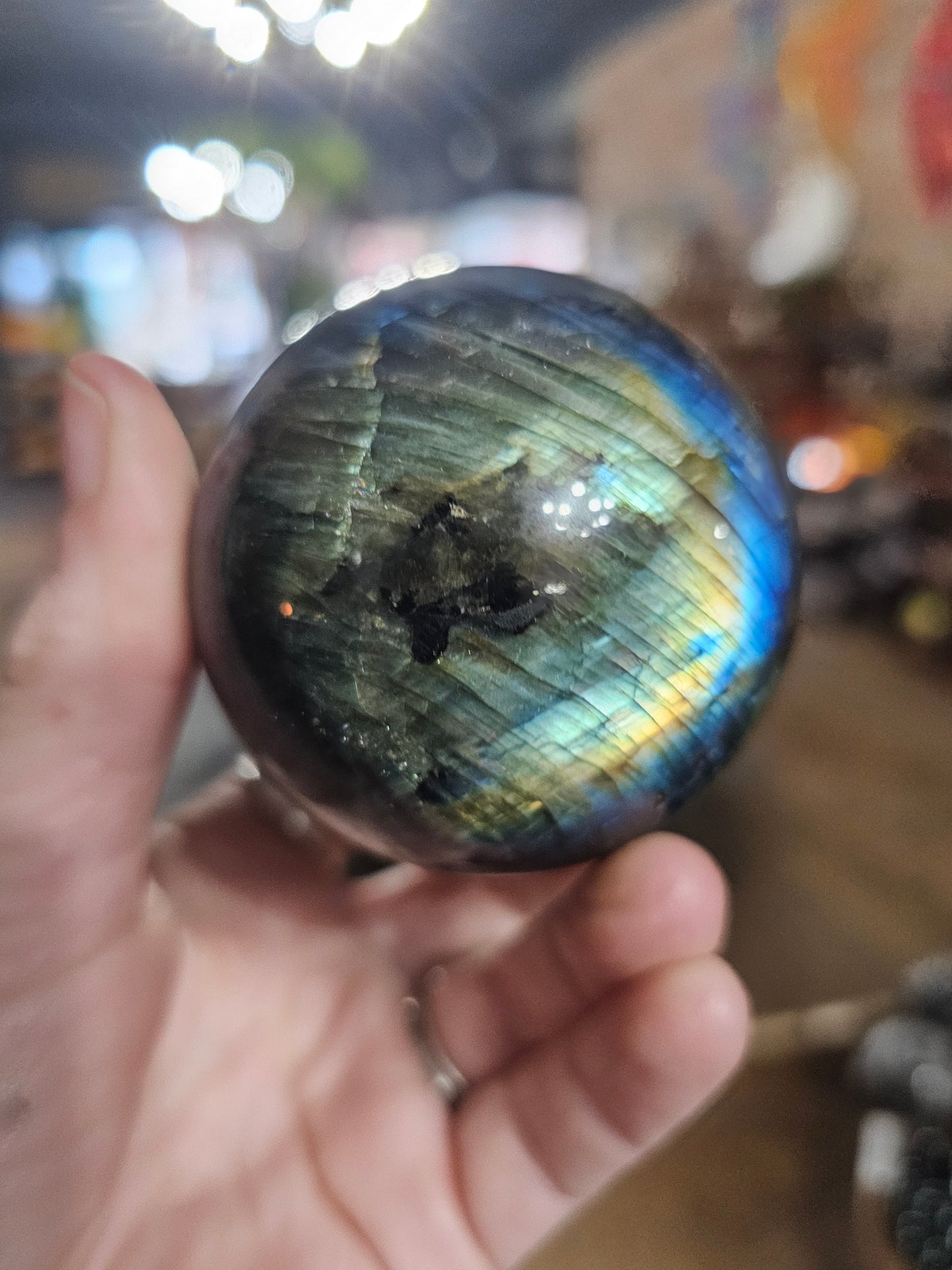 Labradorite Sphere