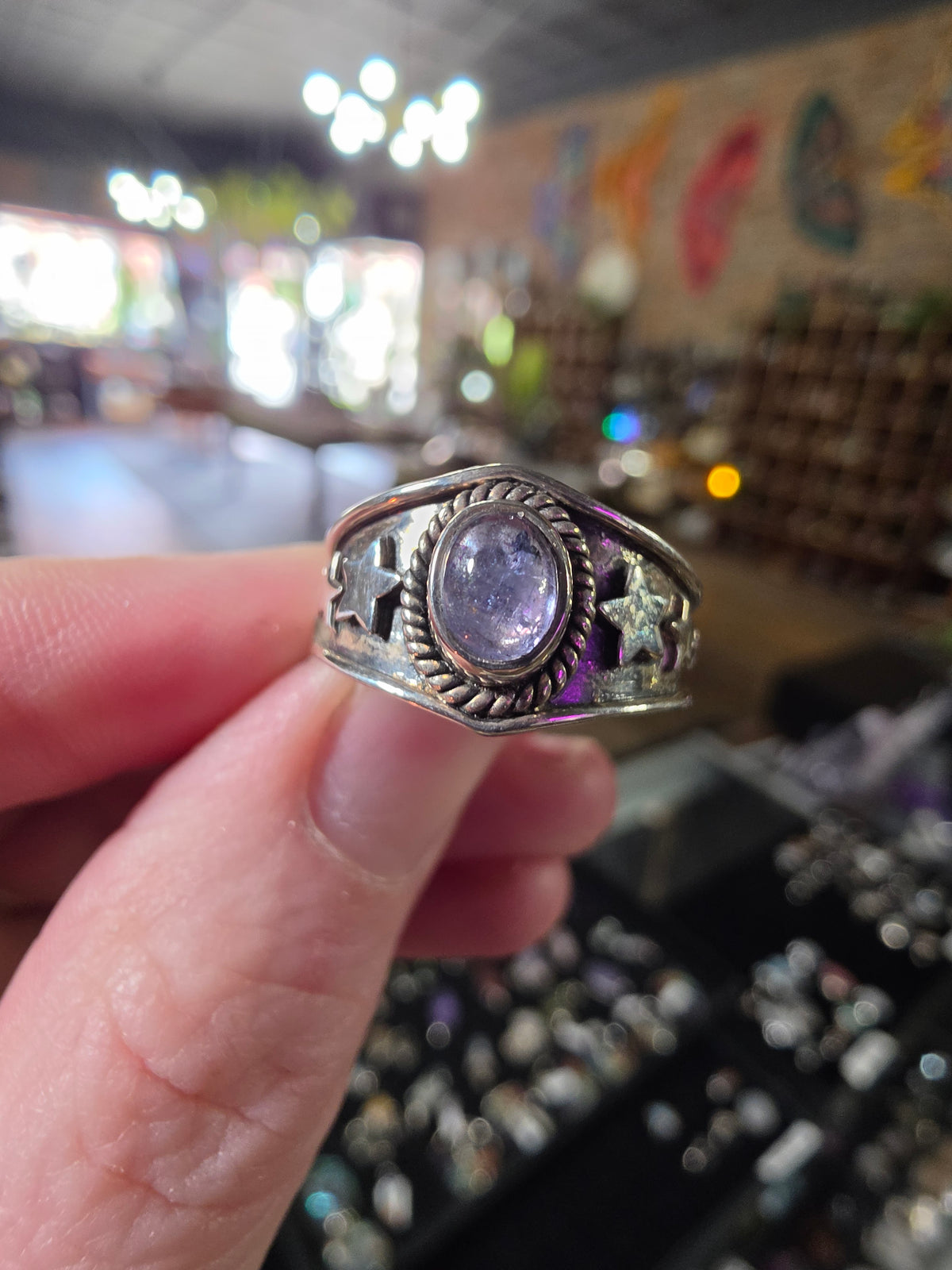 Size 7 Tanzanite Ring