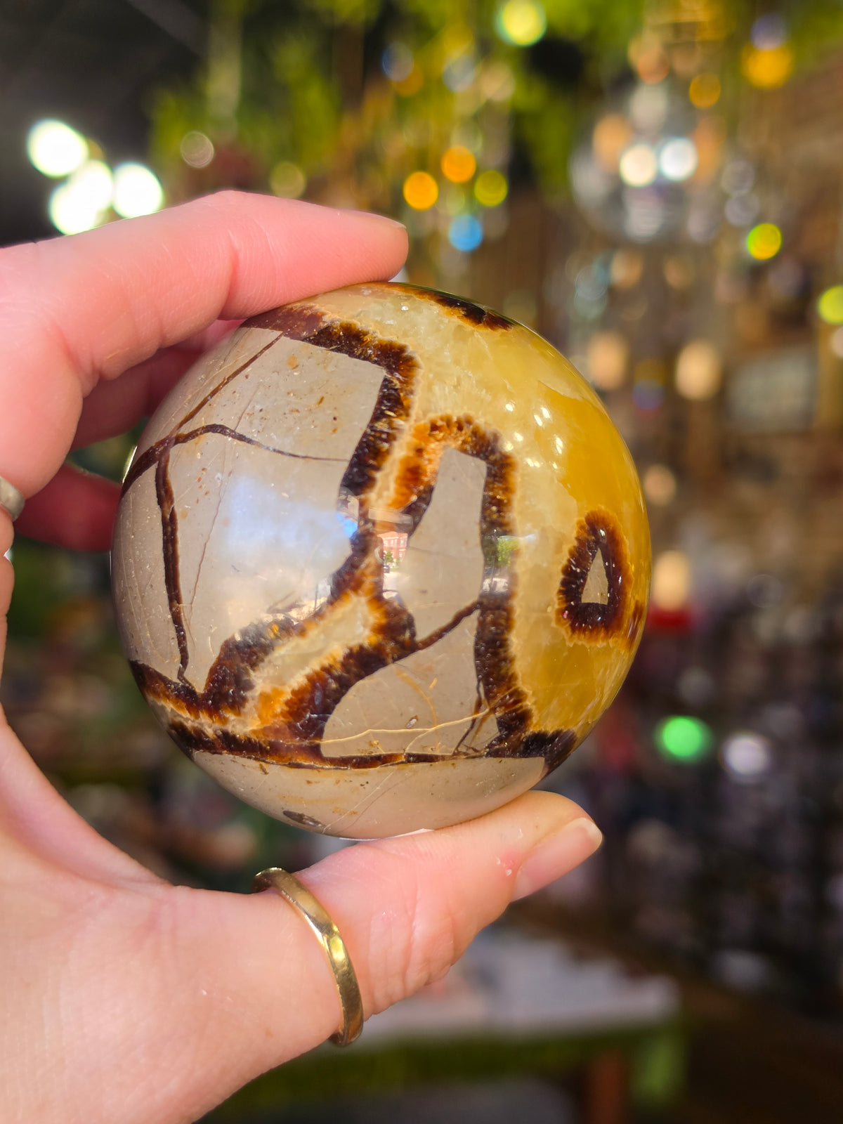 Septarian Nodule Sphere