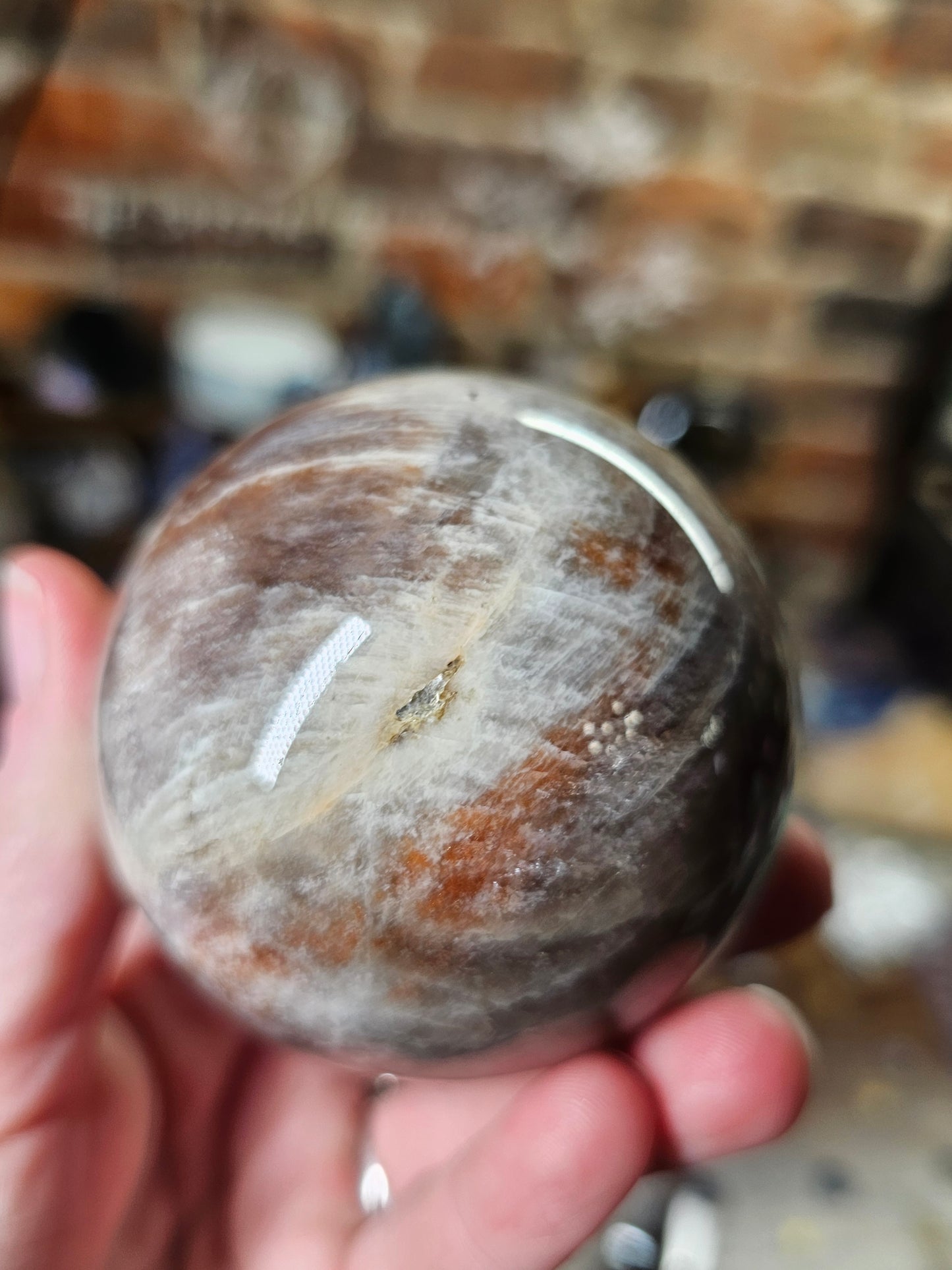 Sunstone Moonstone Sphere
