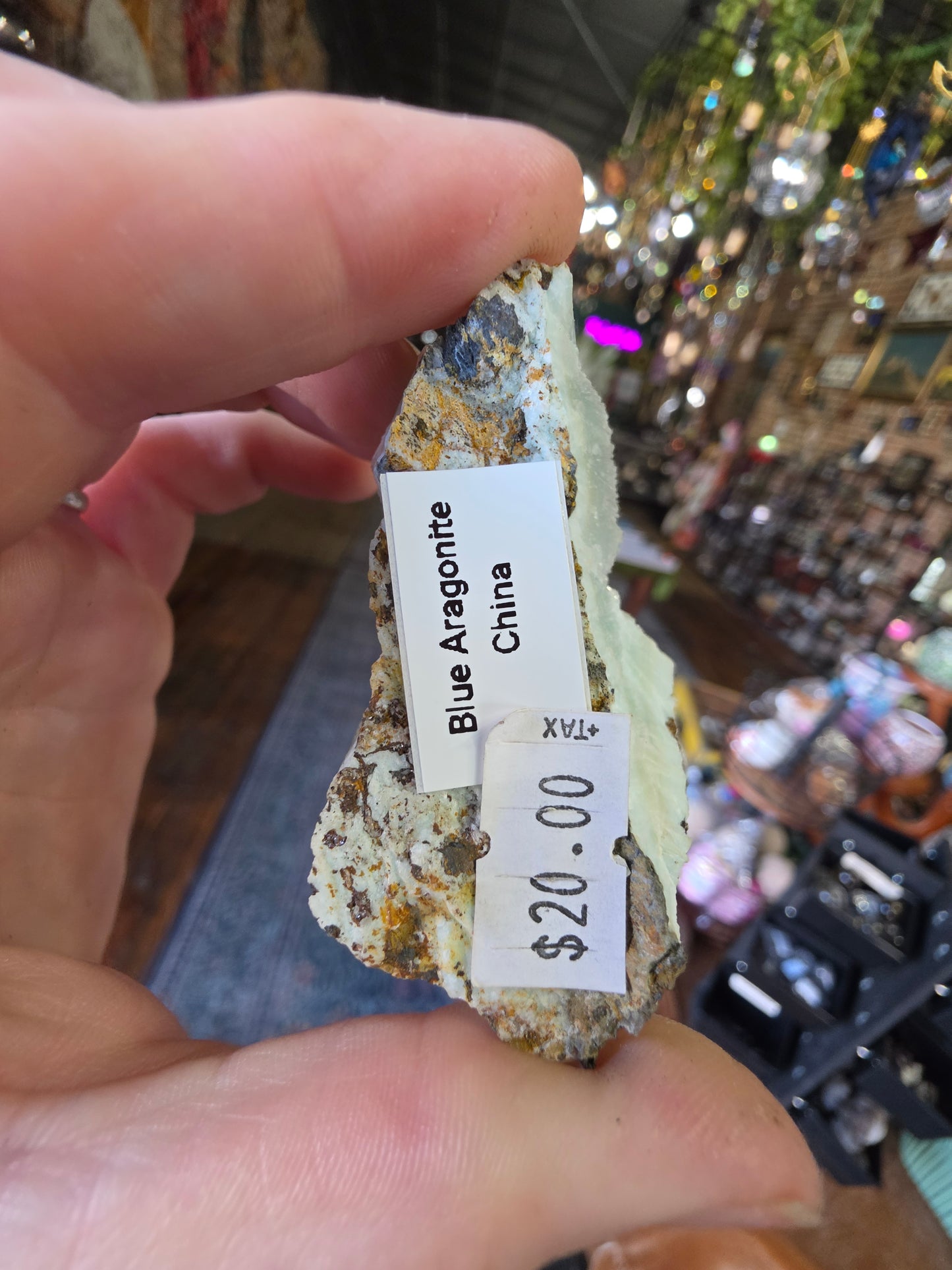 Blue Aragonite