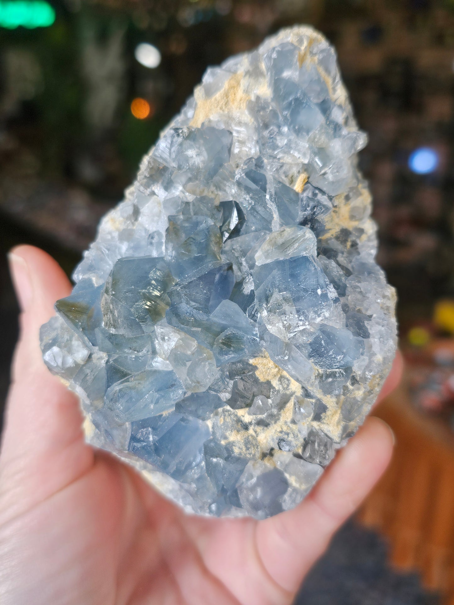 Celestite Cluster