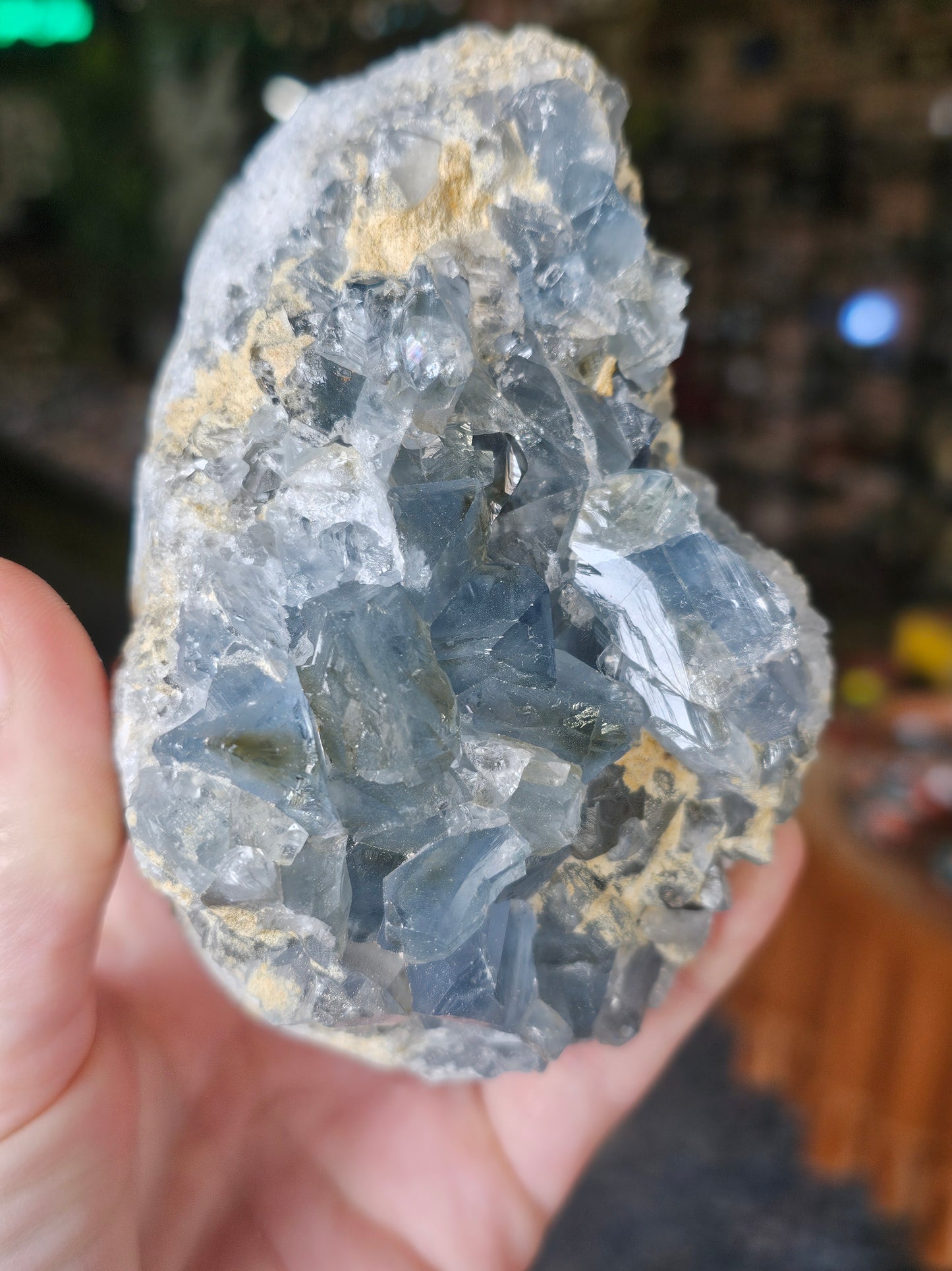 Celestite Cluster