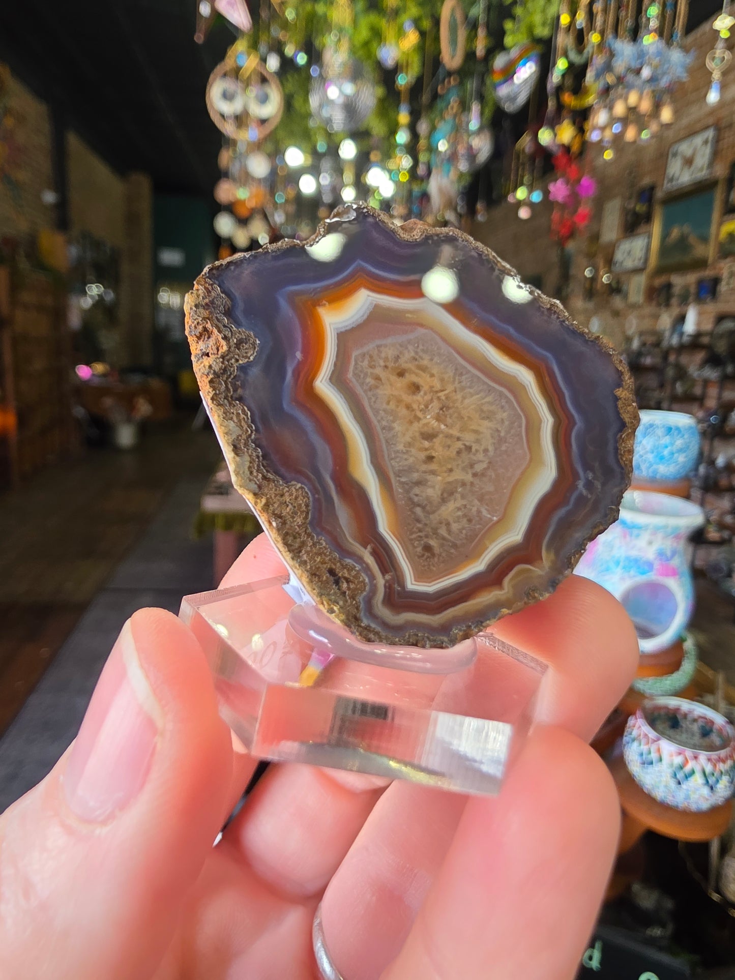 Malawi Agate Halve