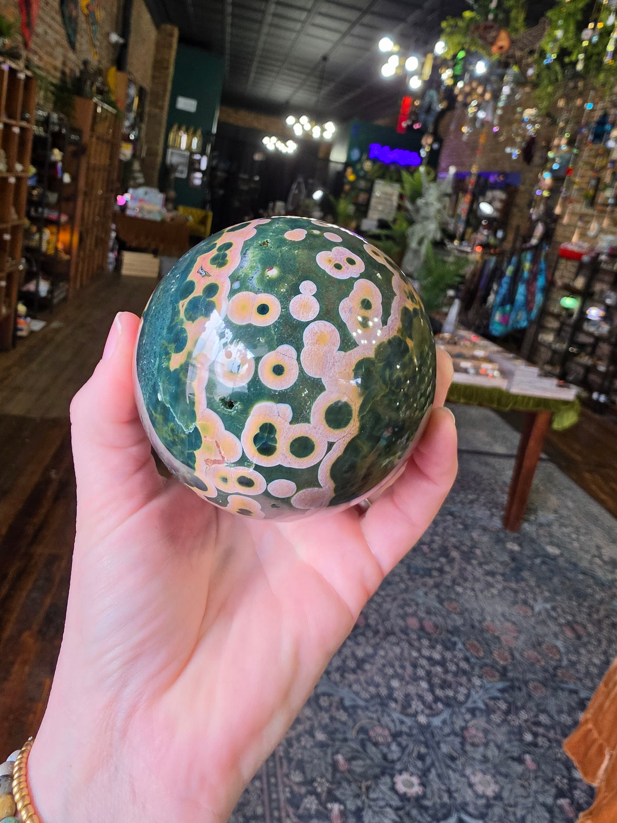 Kabamby Ocean Jasper Sphere
