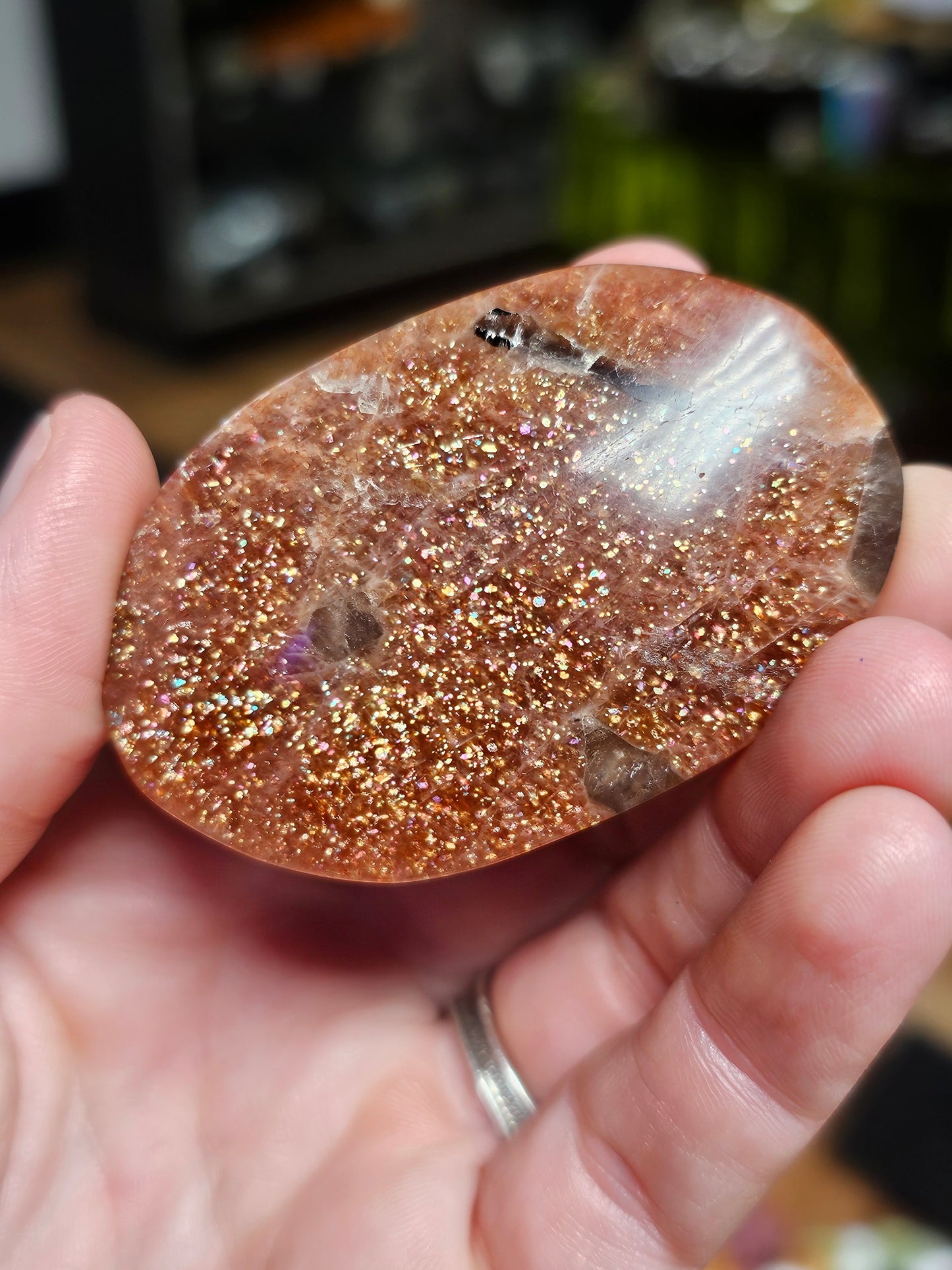 Arusha Sunstone Palmstone ( High Quality)