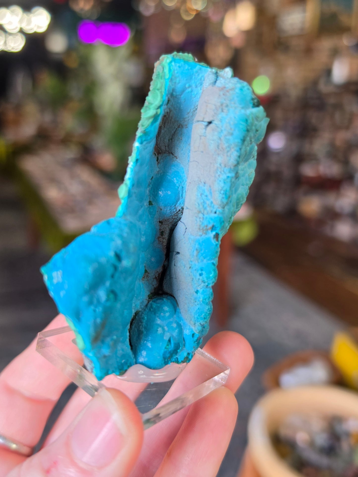 Chrysocolla and Malachite