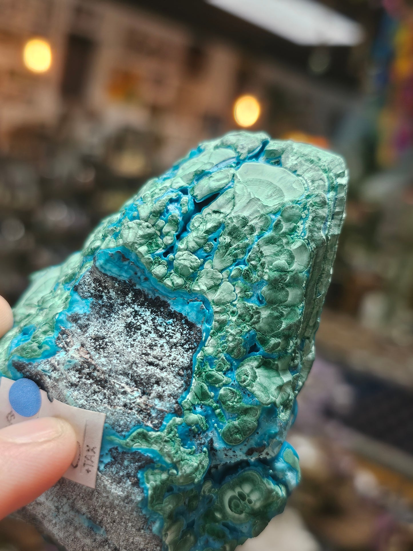 Chrysocolla & Malachite