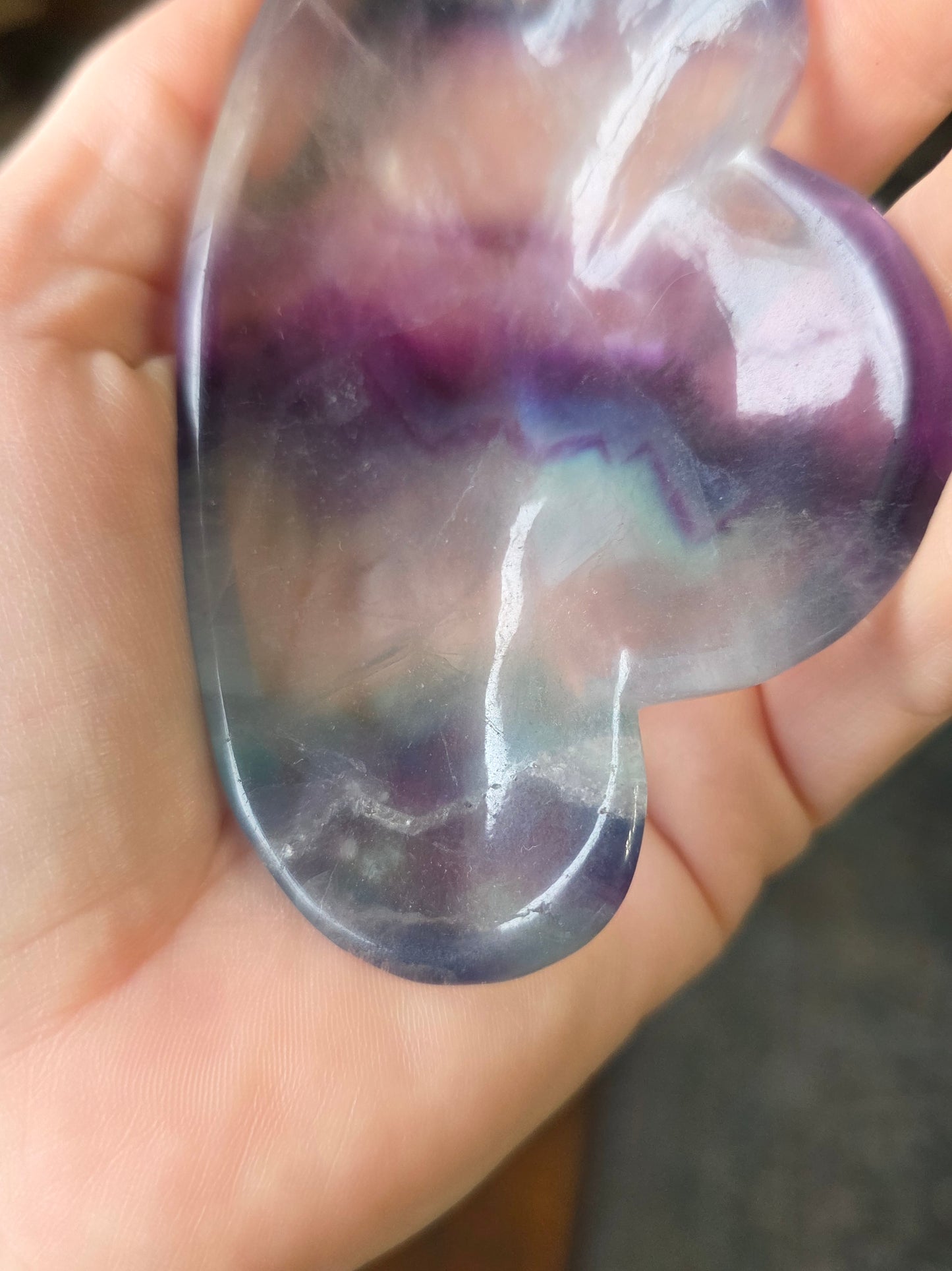 Fluorite Cloud Trinket Dish
