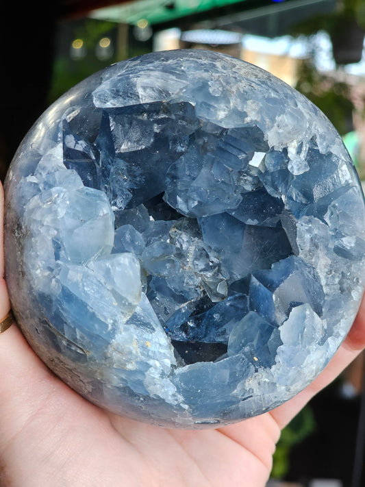 Celestite Sphere