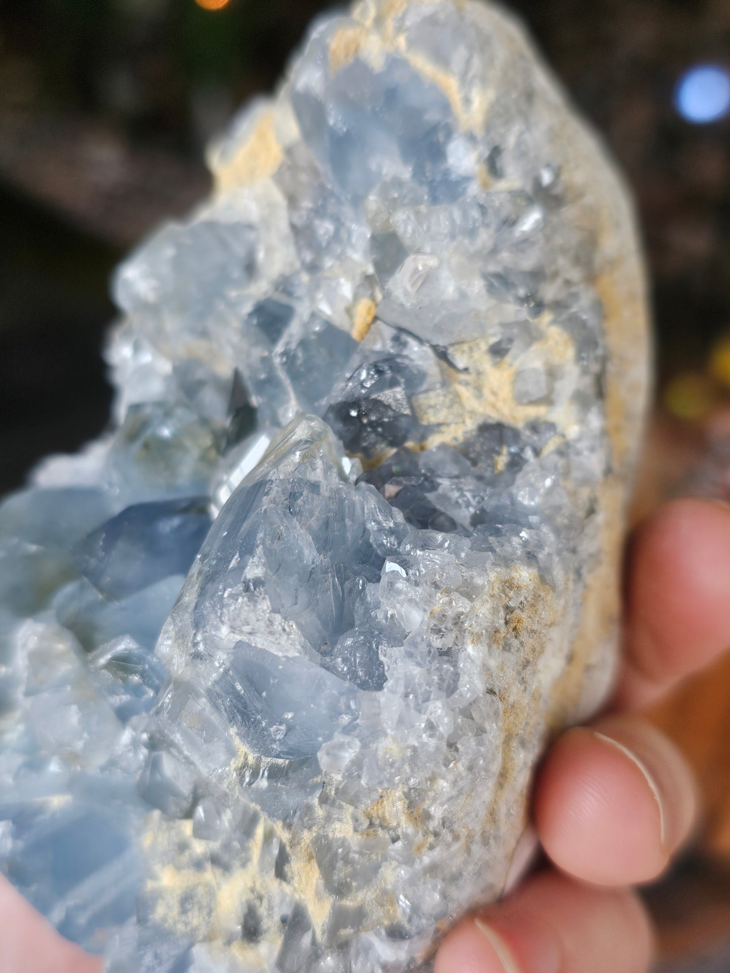 Celestite Cluster