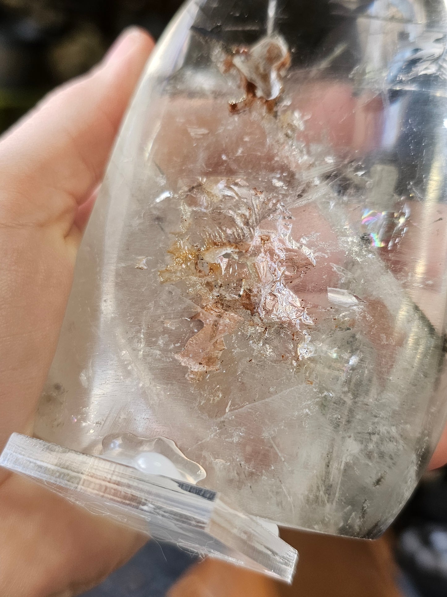 Included Quartz Freeform