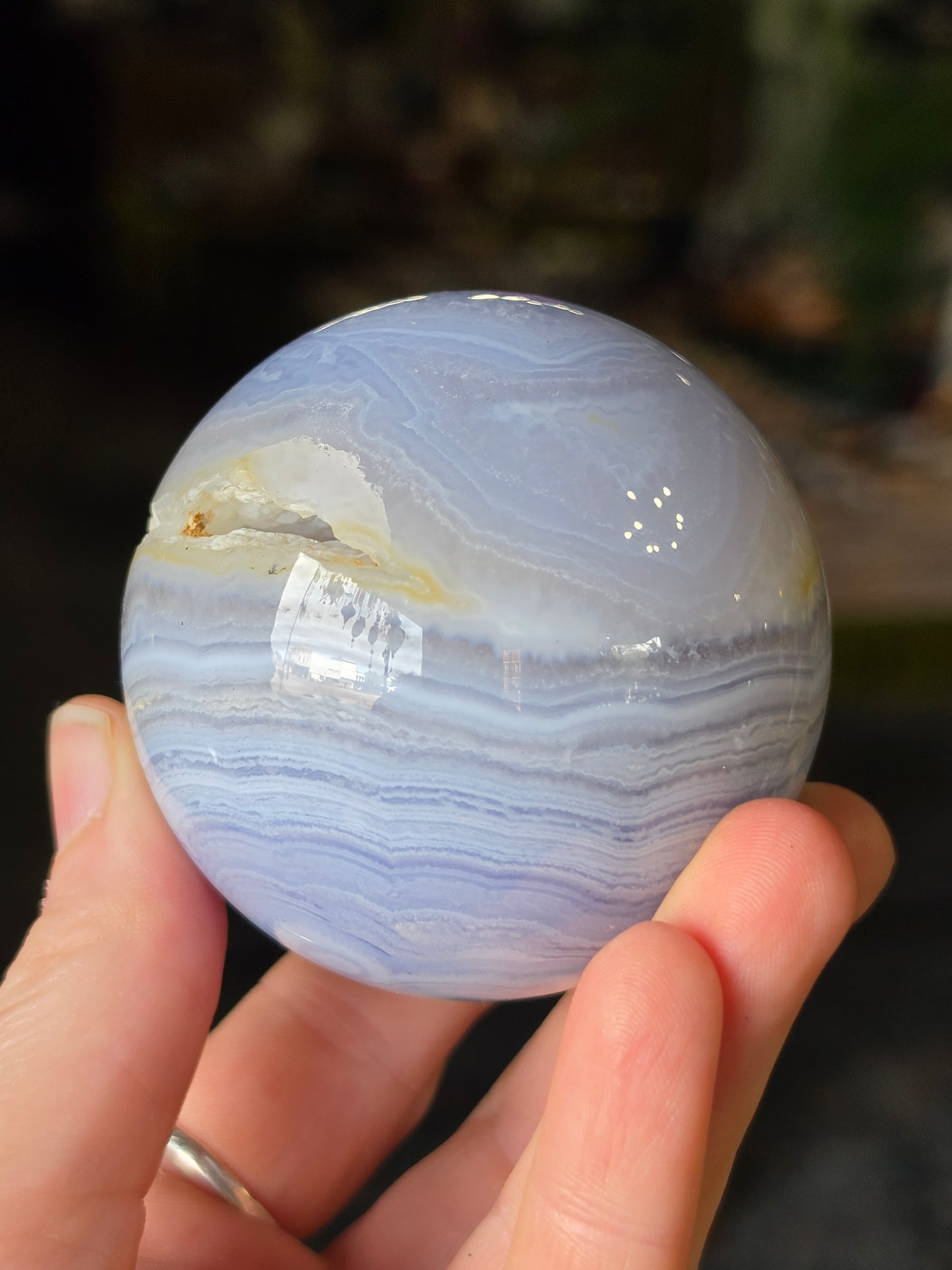 Blue Lace Agate Sphere