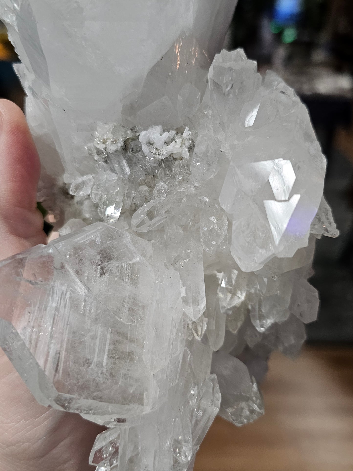 Faden Quartz Cluster