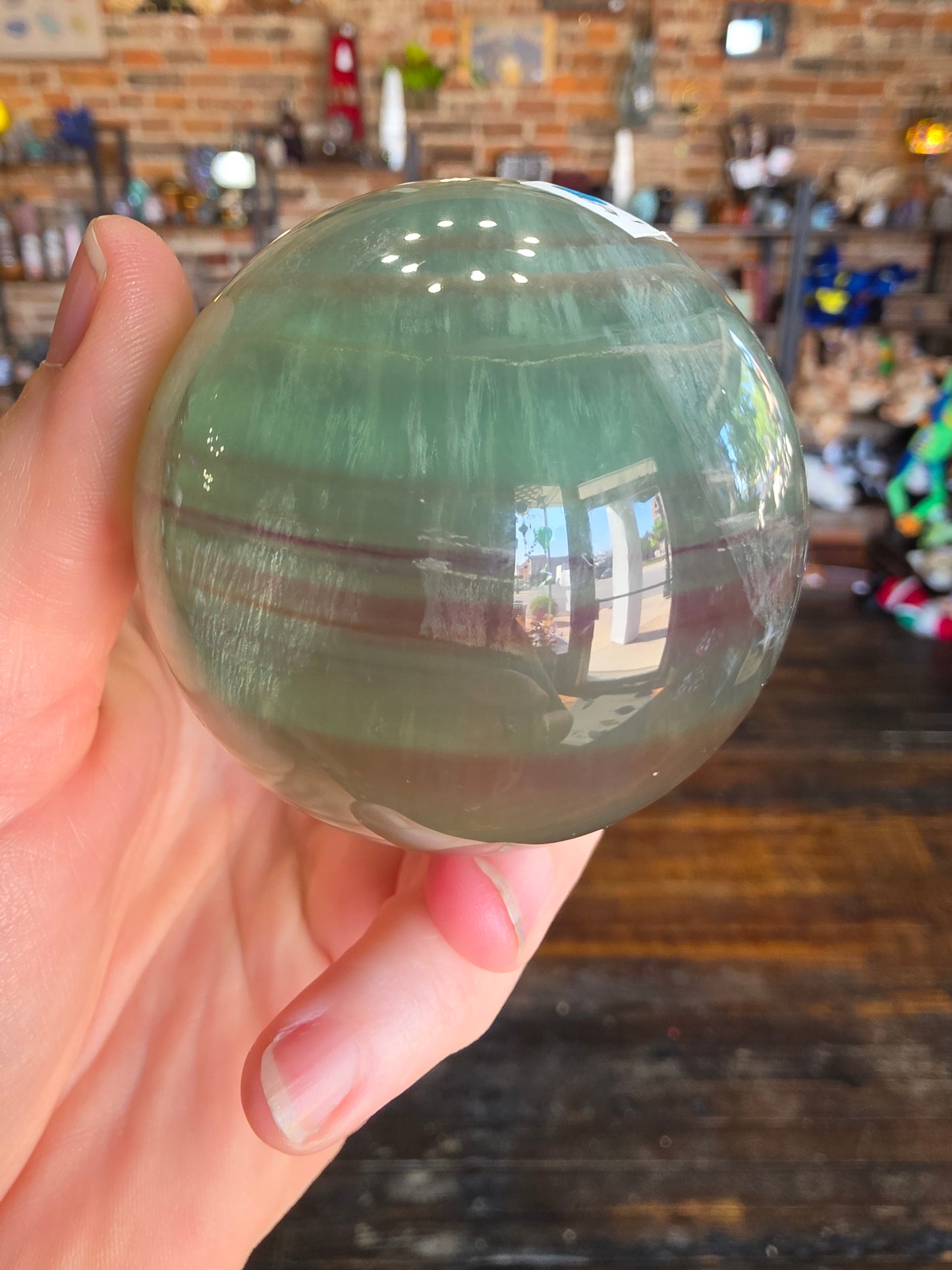 Candy Fluorite Sphere