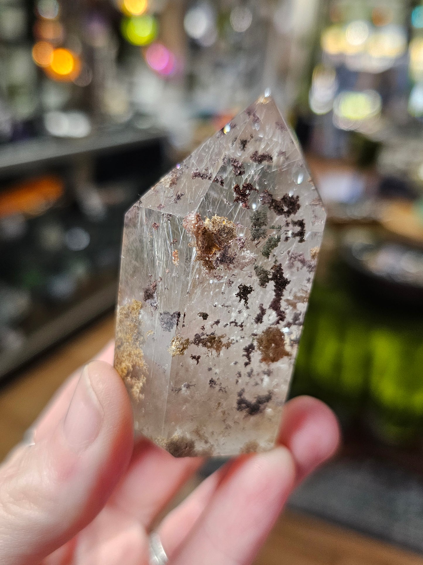 Garden and Rutile Quartz Point