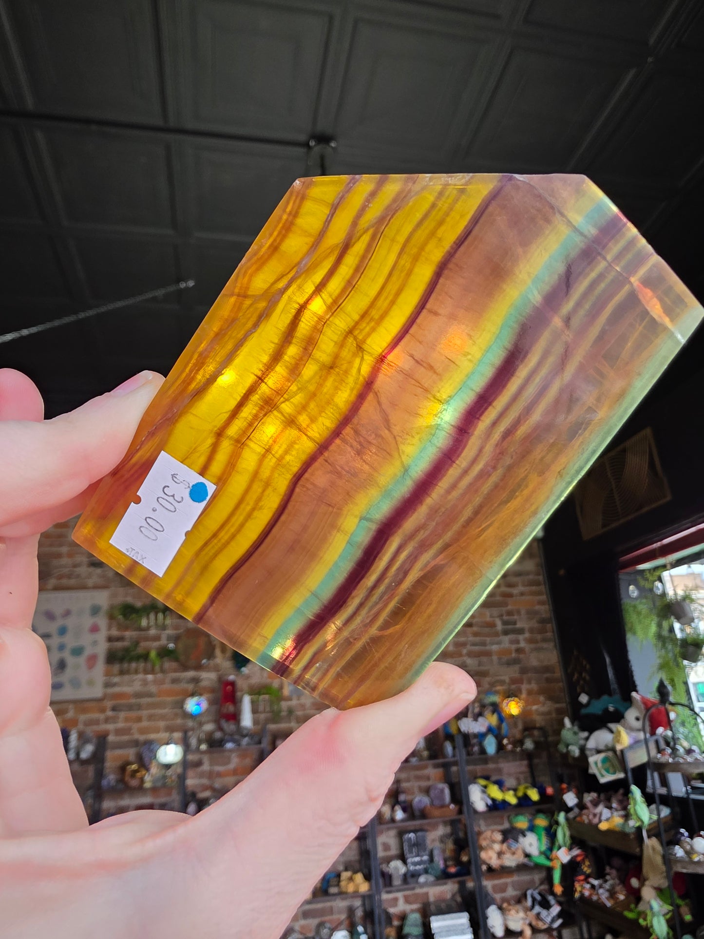 Polished Fluorite Window