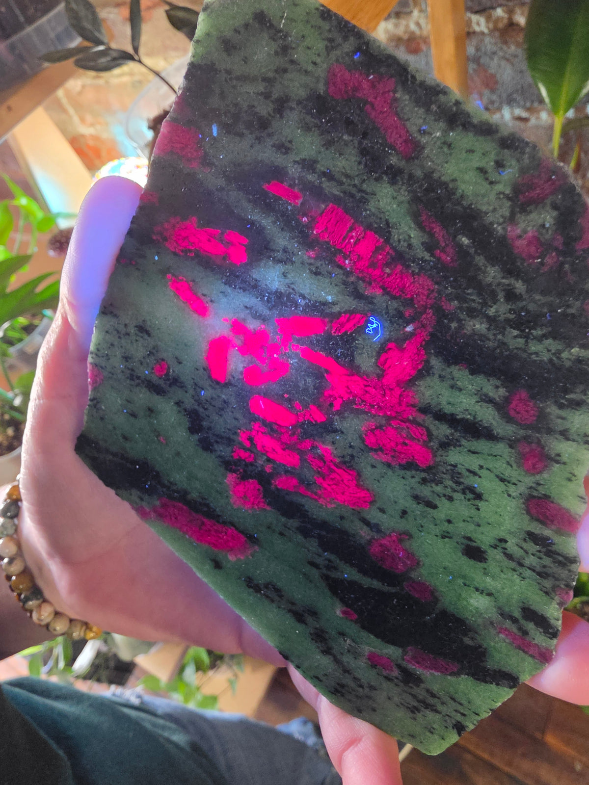 Ruby in Zoisite Slab