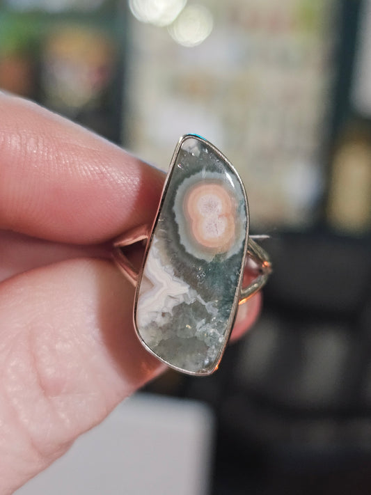 Size 5.5 Ocean Jasper Ring