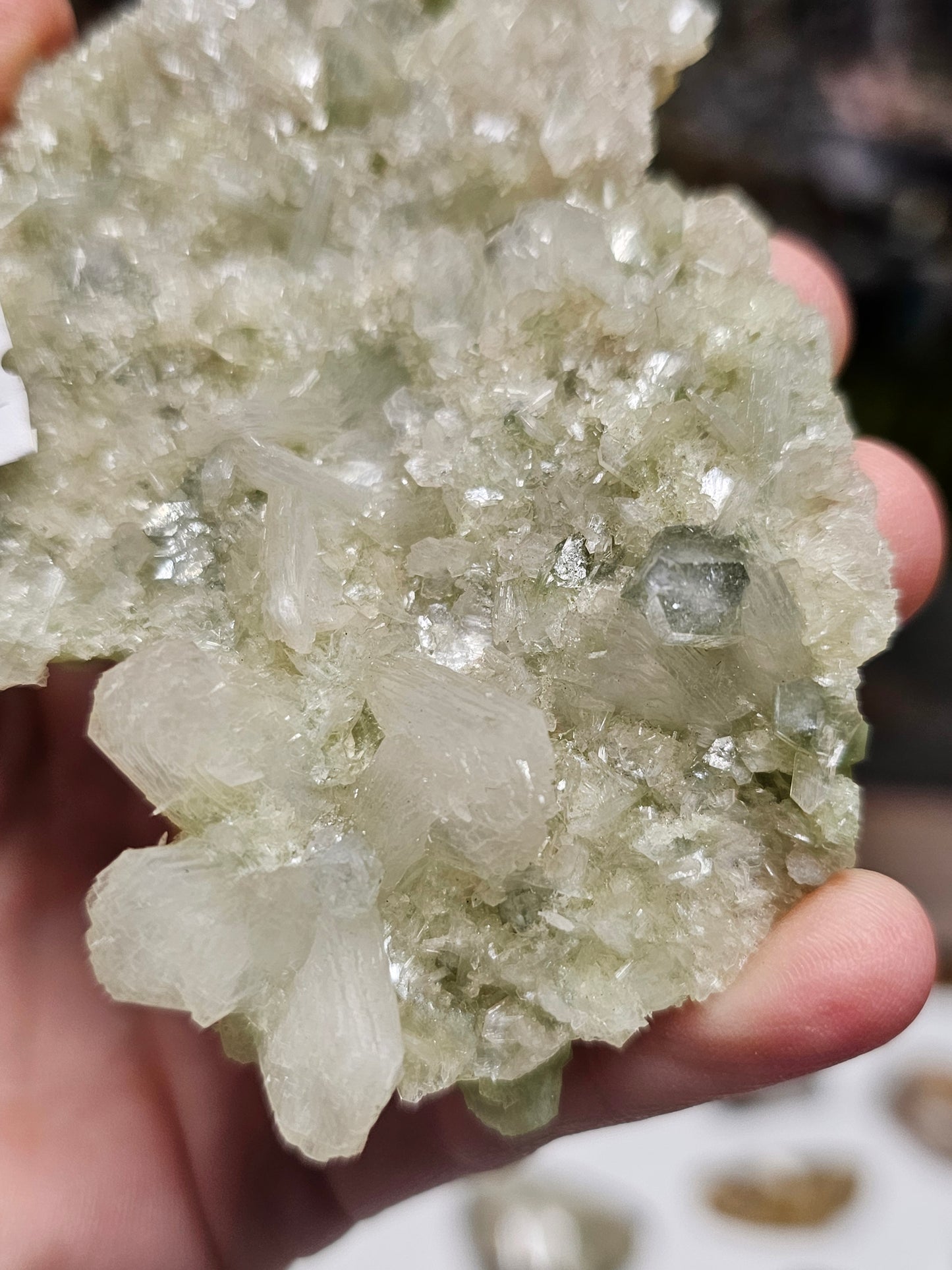 Heulandite, Apophyllite, and Stilbite