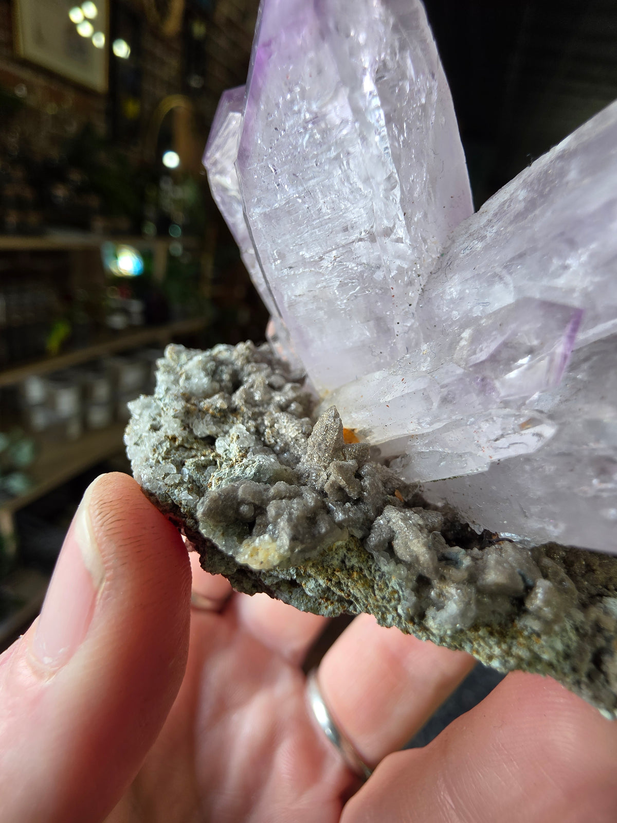 Vera Cruz Amethyst on Dolomite