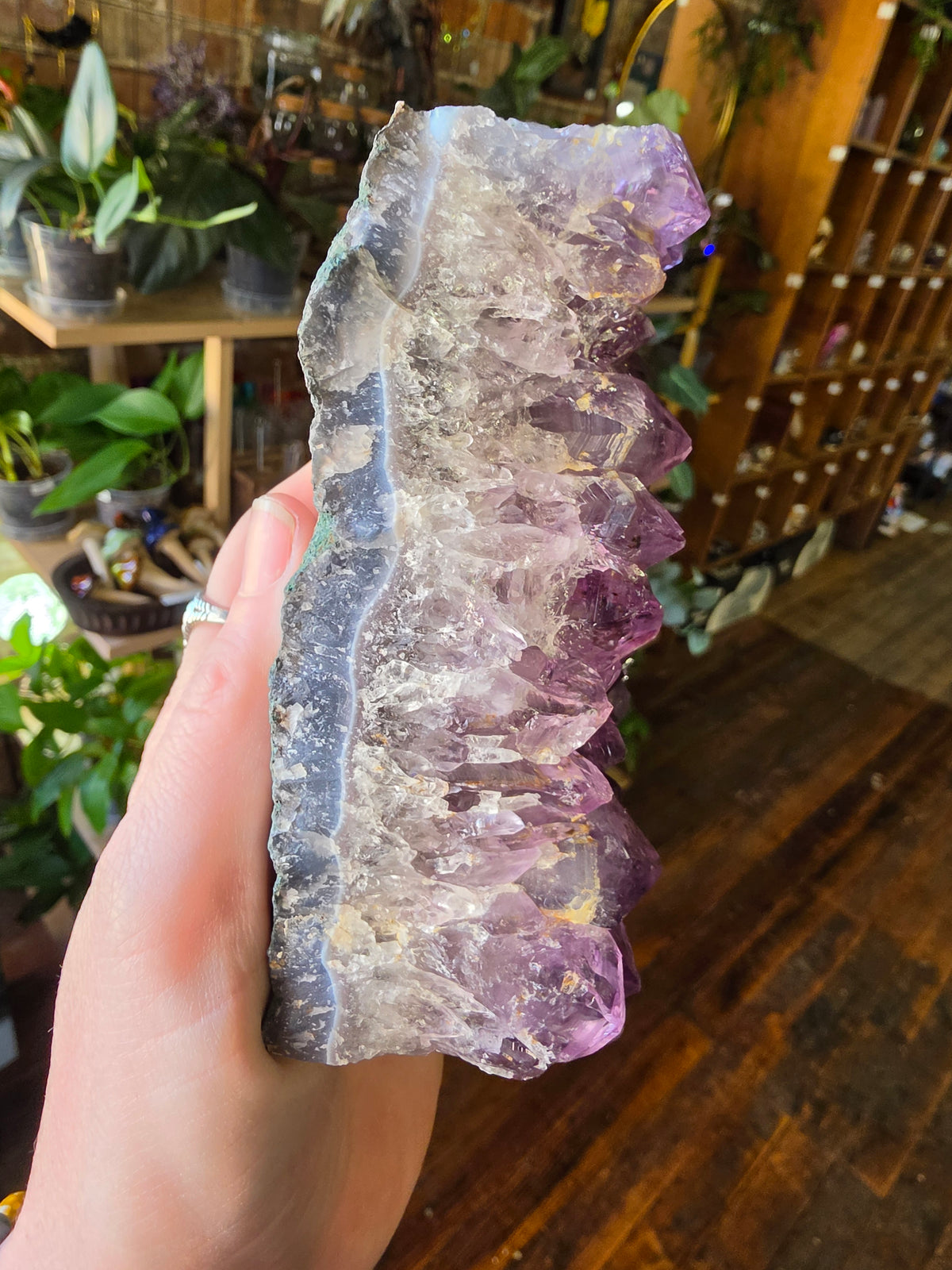 Cut Base Amethyst Cluster