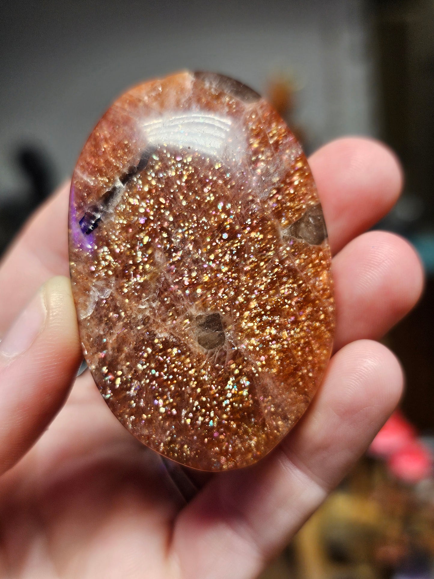 Arusha Sunstone Palmstone ( High Quality)