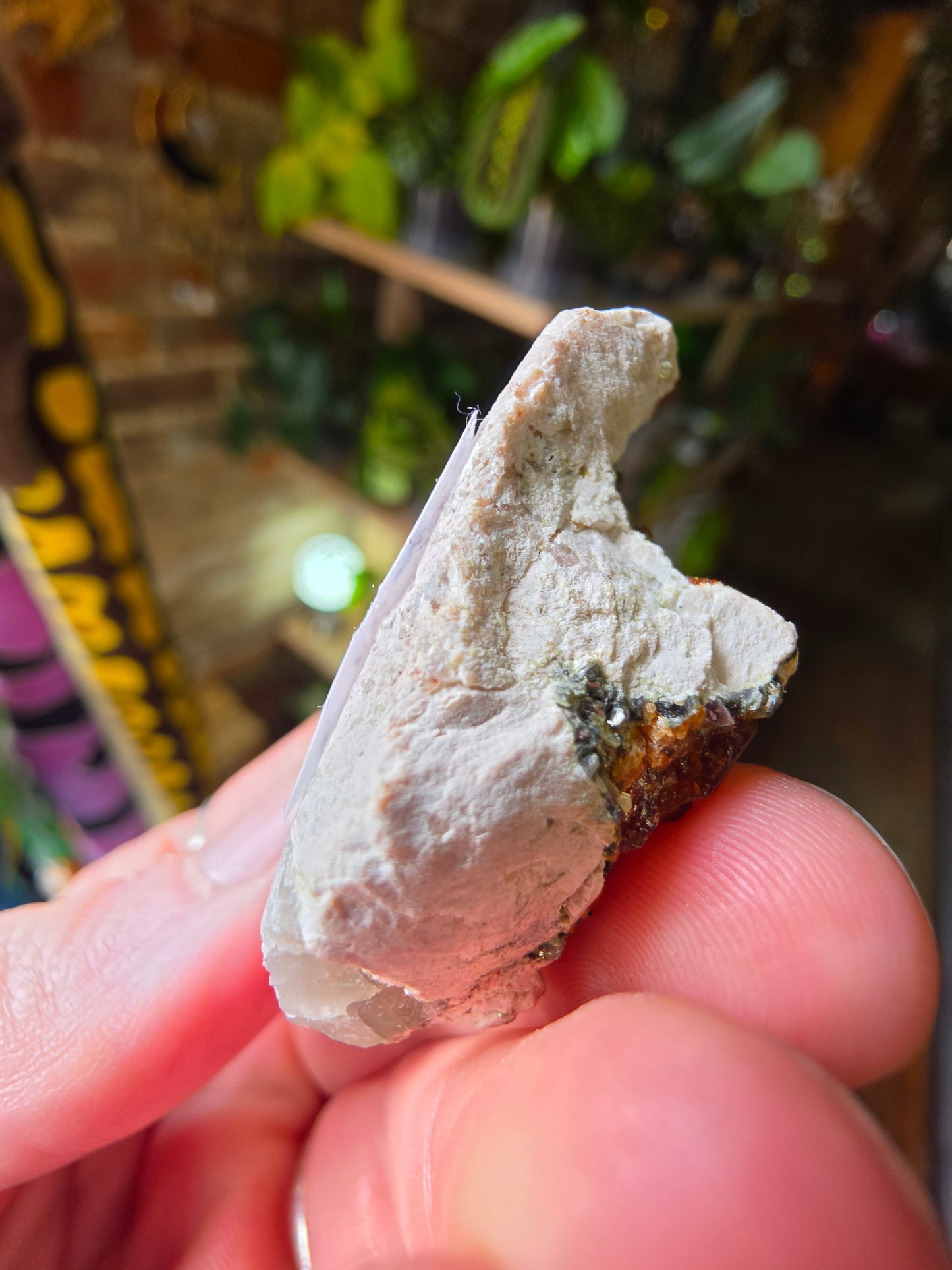Garnet on Smoky Quartz