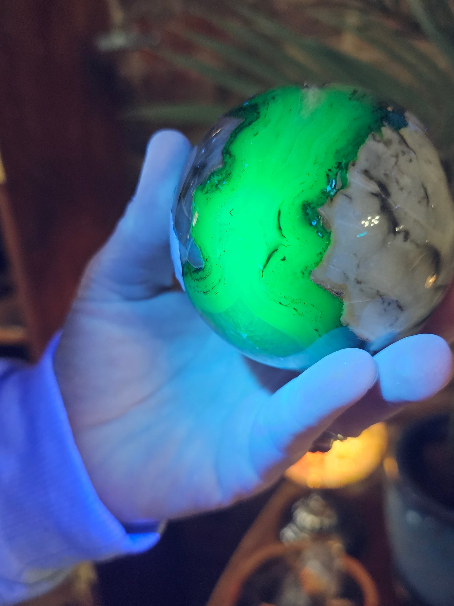 Volcano Agate Sphere