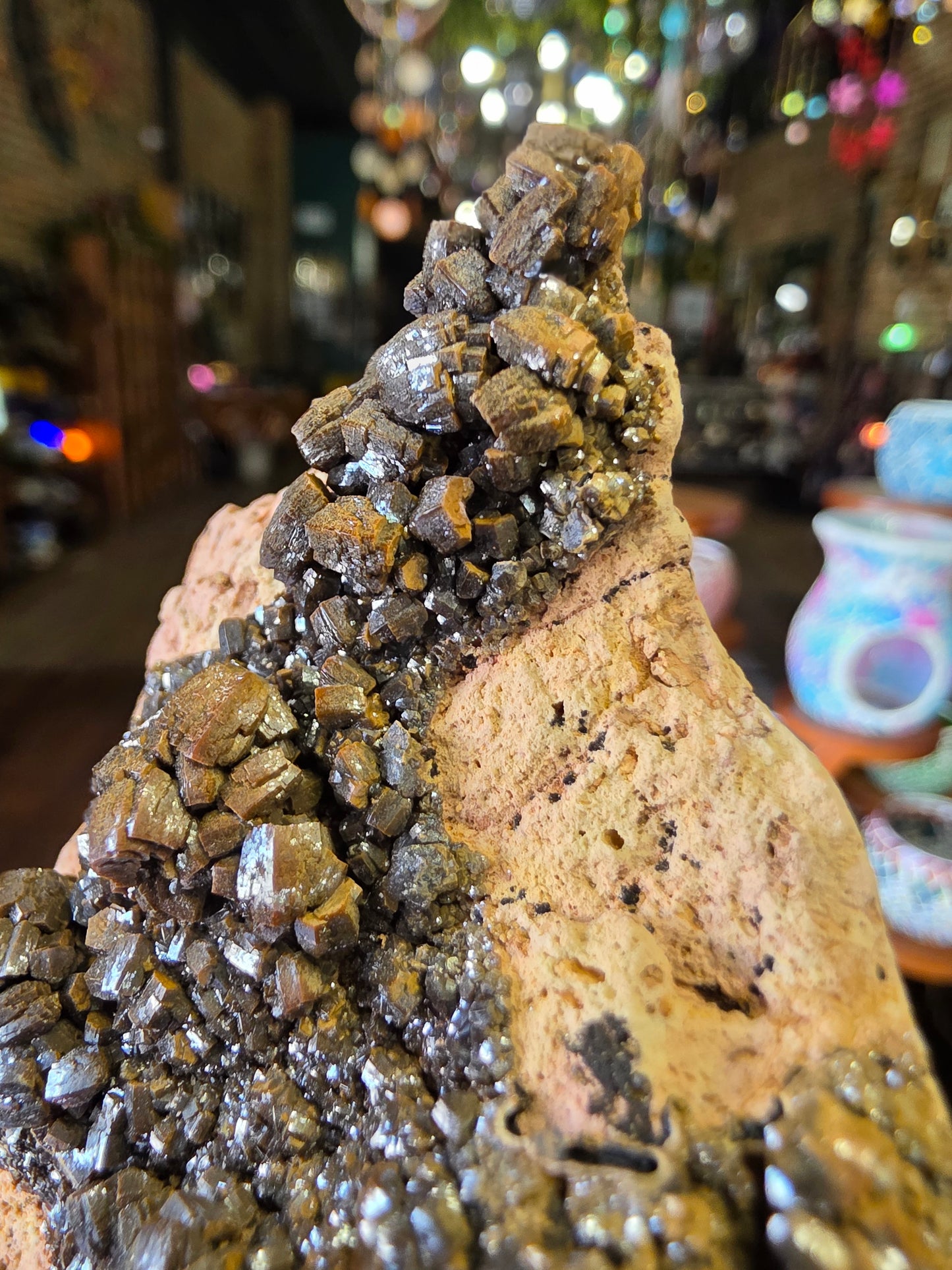 Pyromorphite on Vanadinite
