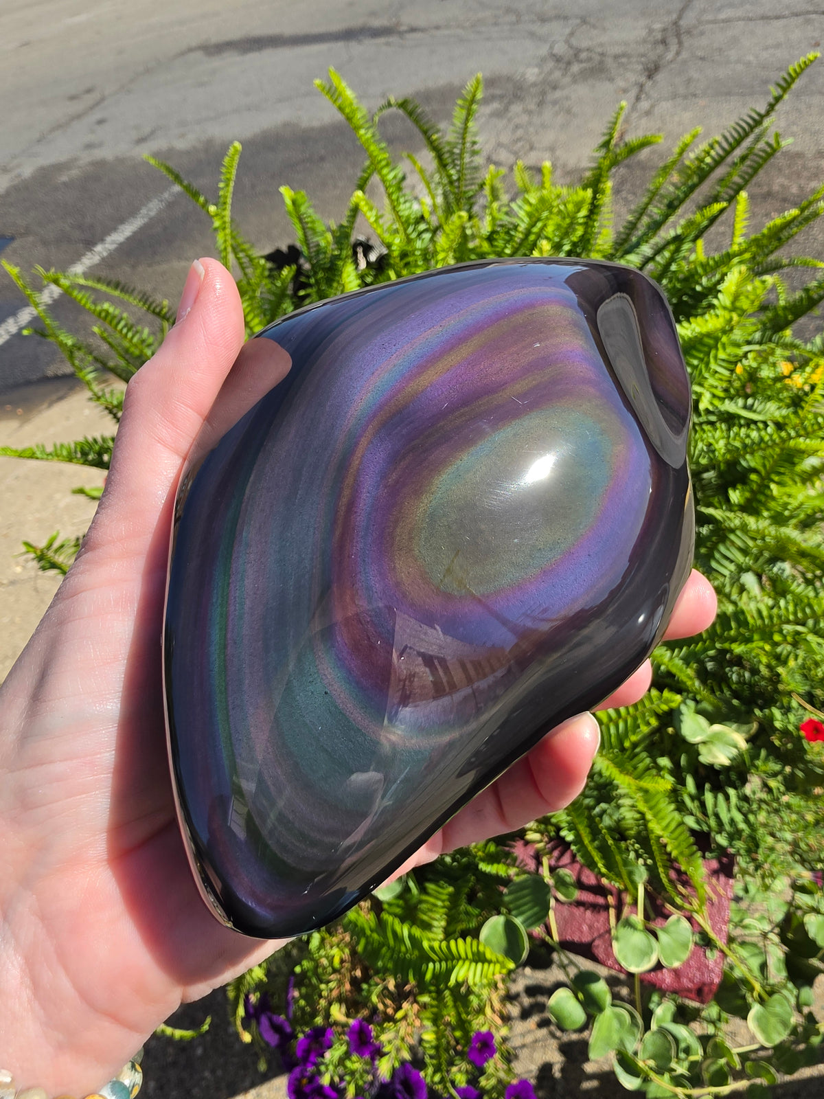 Rainbow Obsidian Freeform