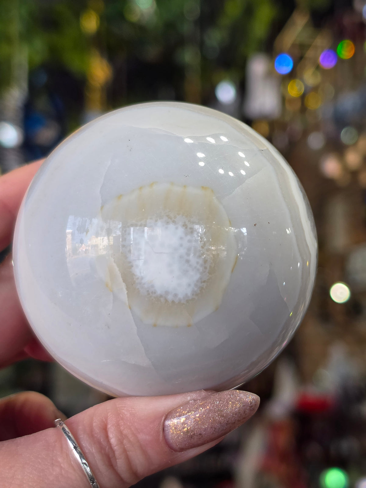 Sea Jasp- Agate Sphere