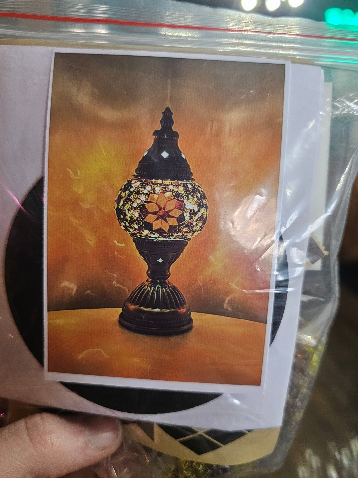 DIY Mosaic Lamp Kit