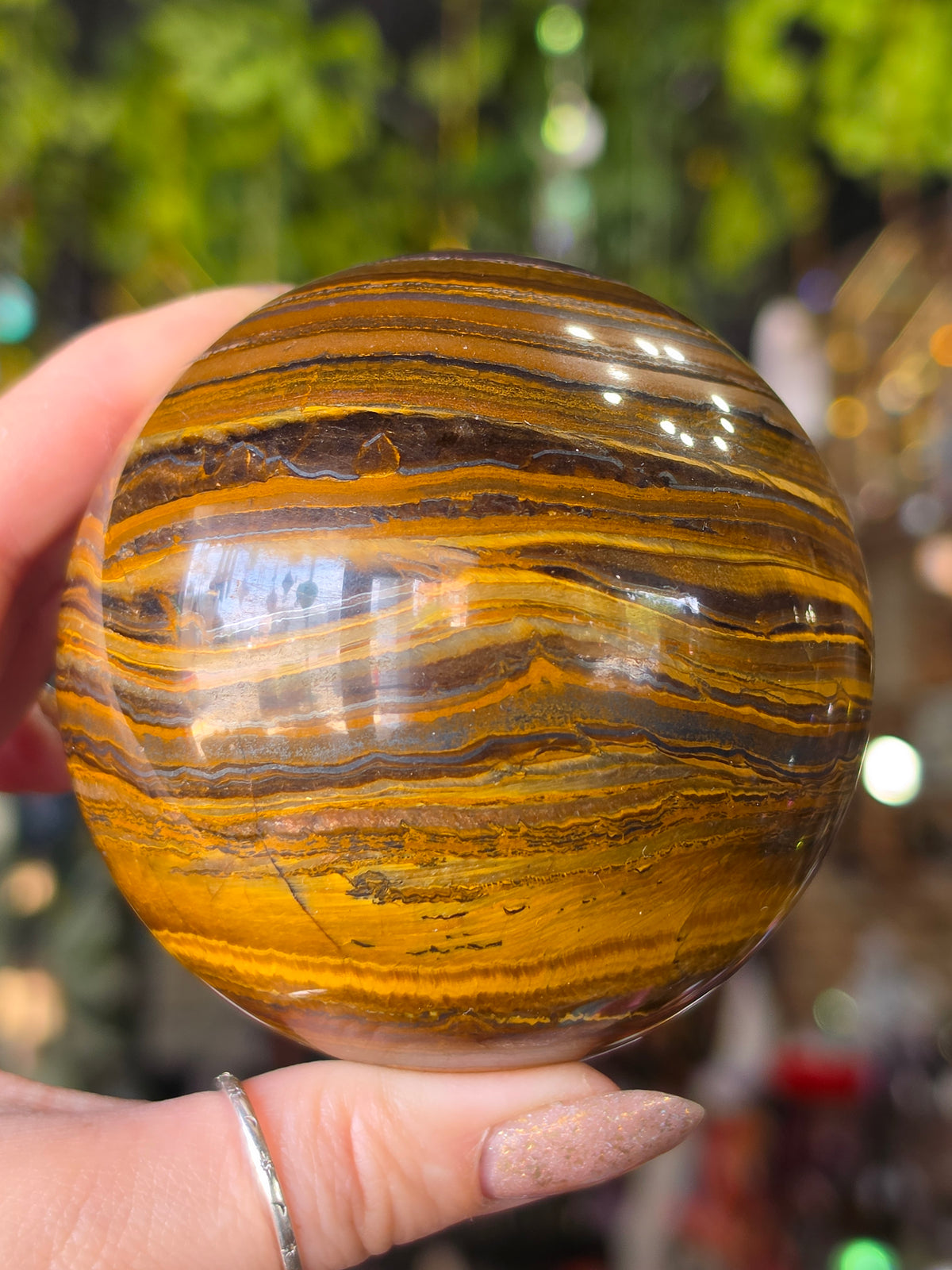 Tiger Iron Sphere
