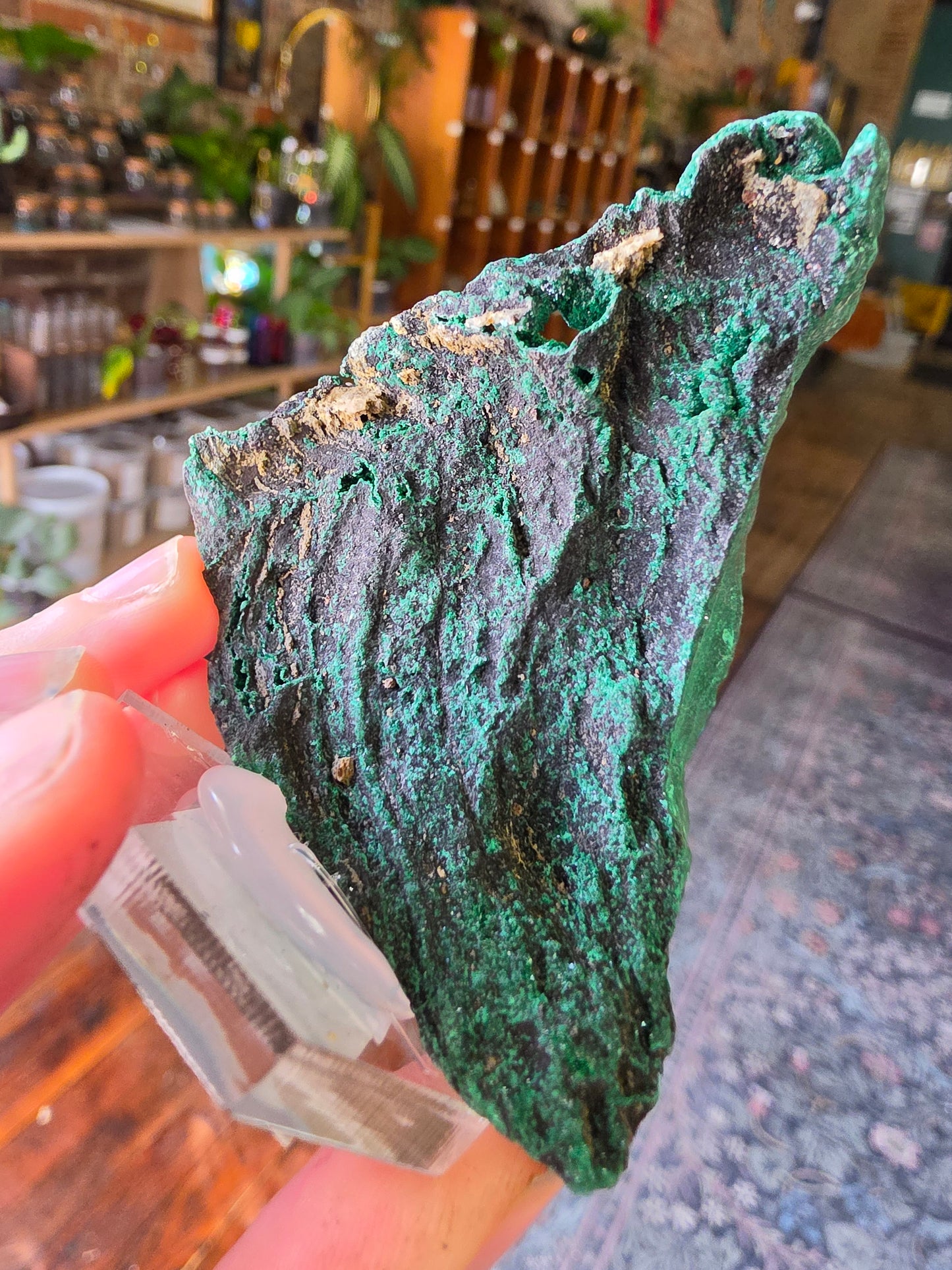 Chrysocolla and Malachite