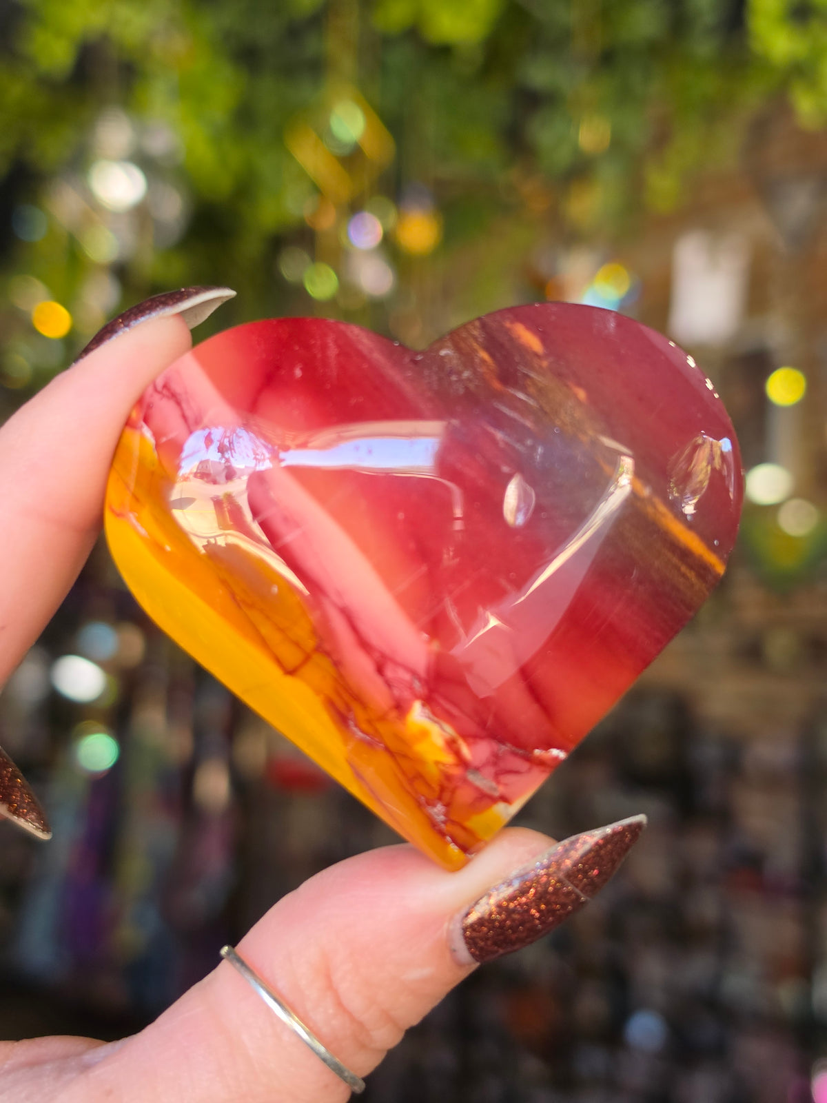 Mookaite Heart