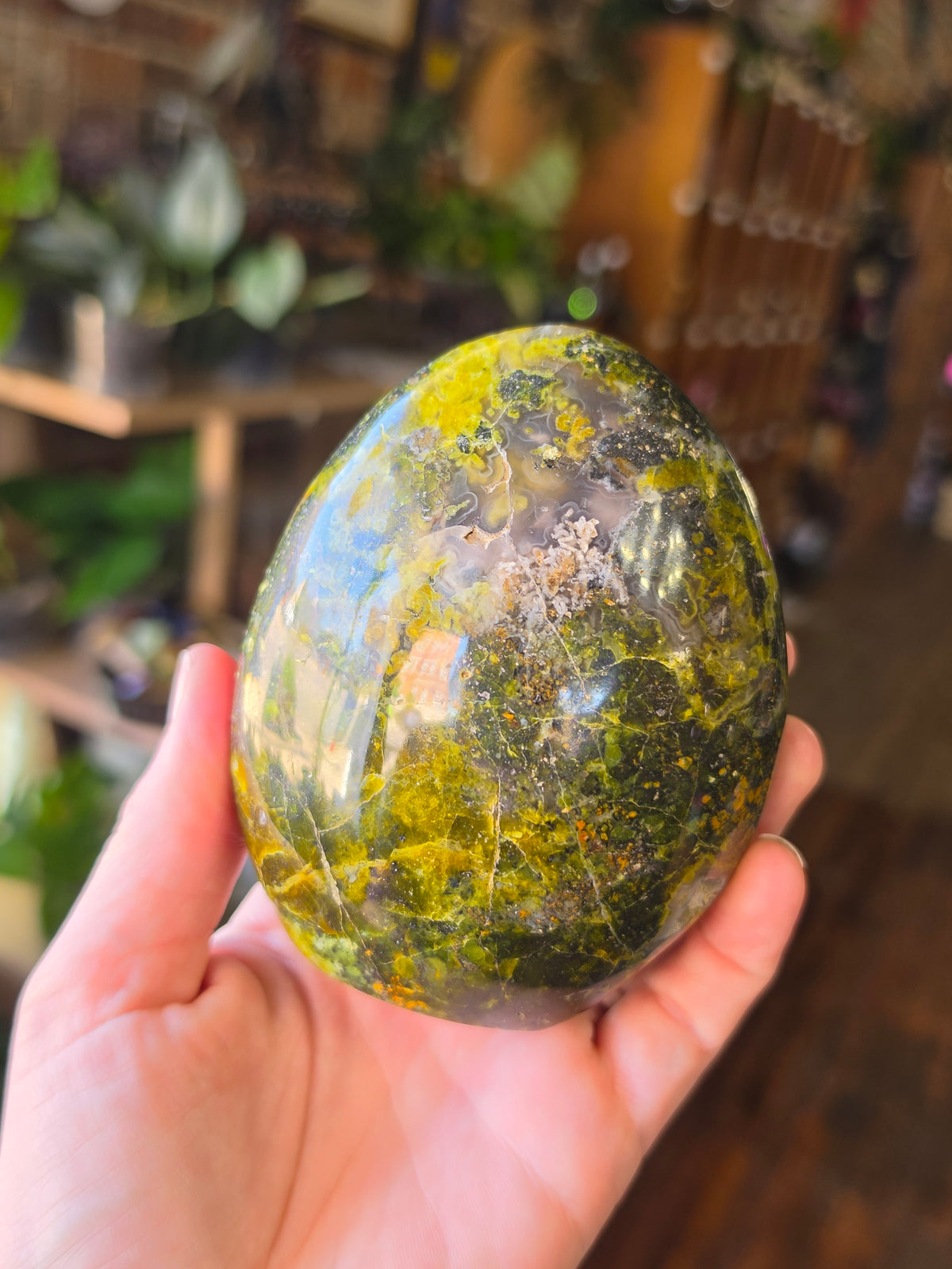 Common Green Opal Freeform