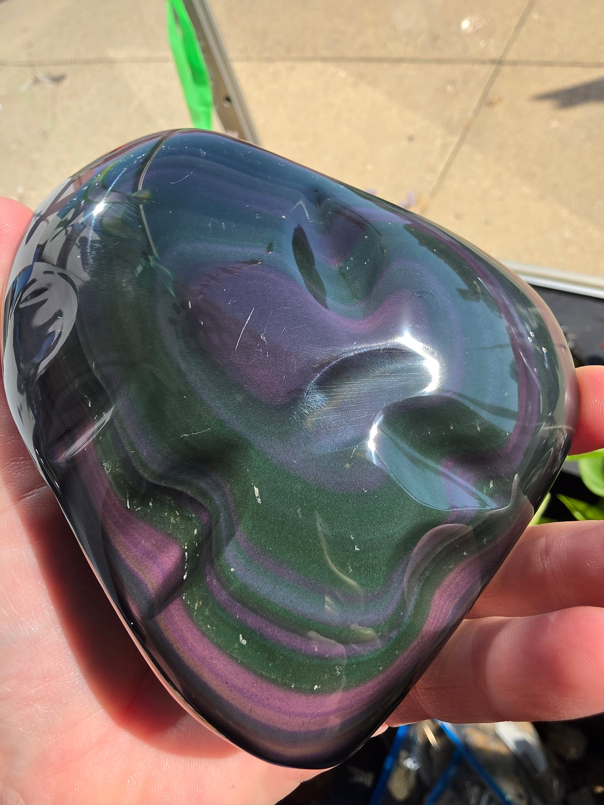 Rainbow Obsidian Freeform