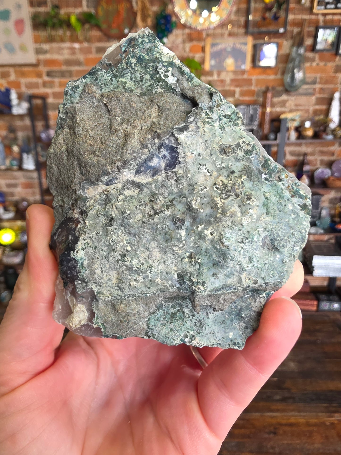 Included Amethyst Cluster