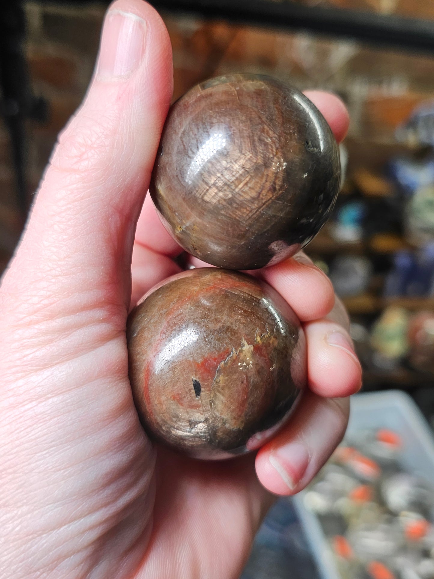 Golden Sapphire Sphere