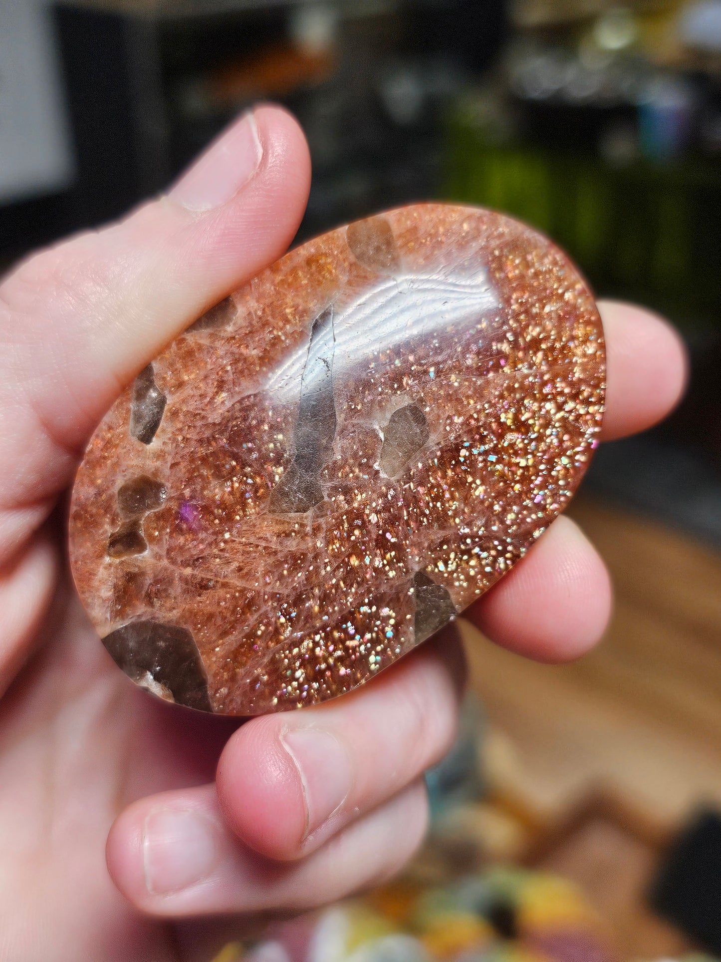 Arusha Sunstone Palmstone ( High Quality)