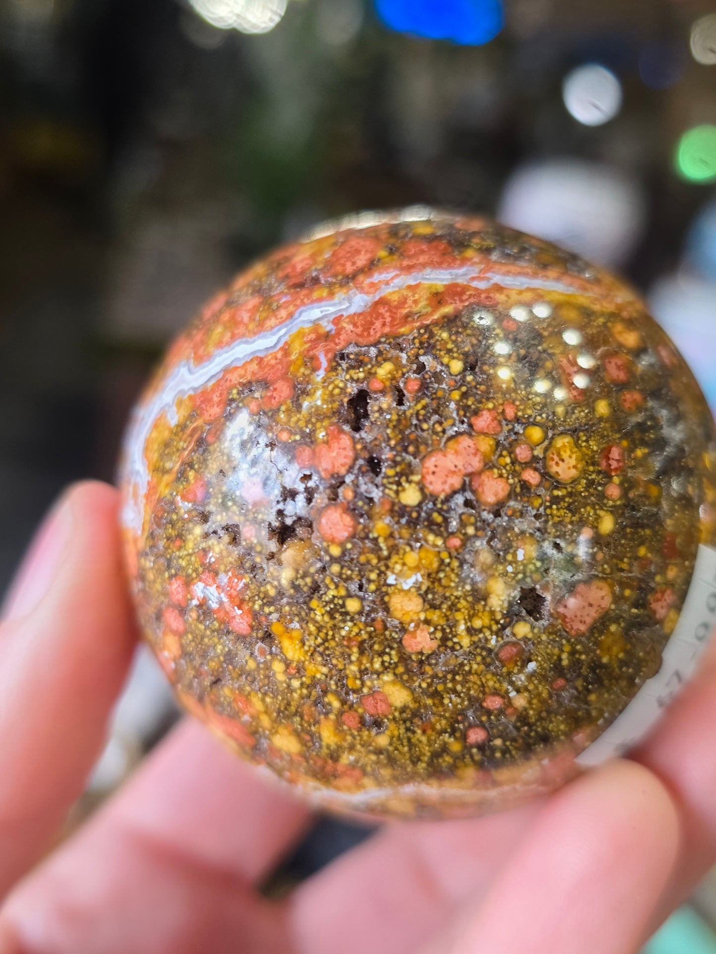Poppy Jasper Sphere