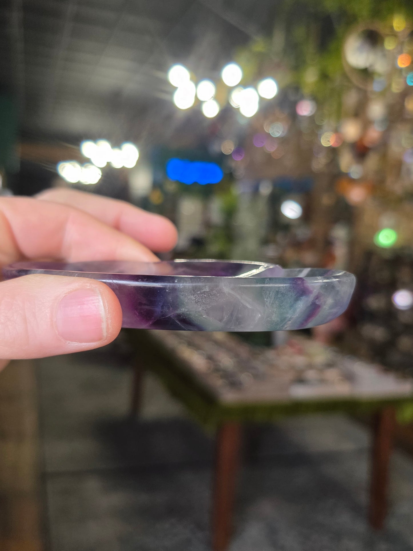 Fluorite Cloud Trinket Dish