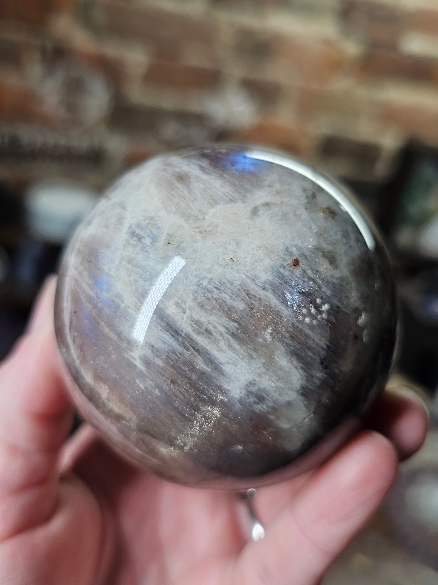 Sunstone Moonstone Sphere