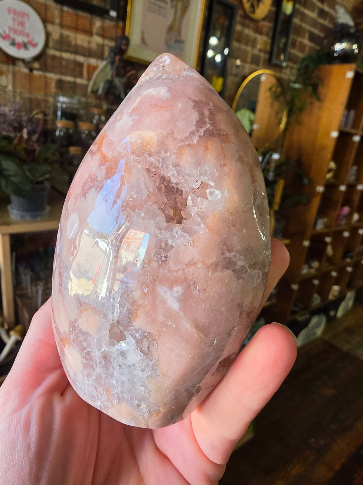 Flower Agate Freeform
