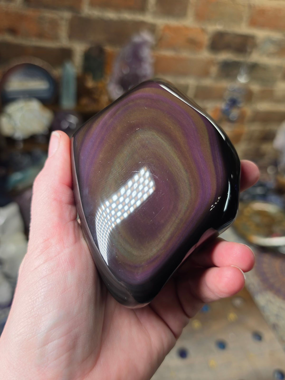 Rainbow Obsidian Freeform