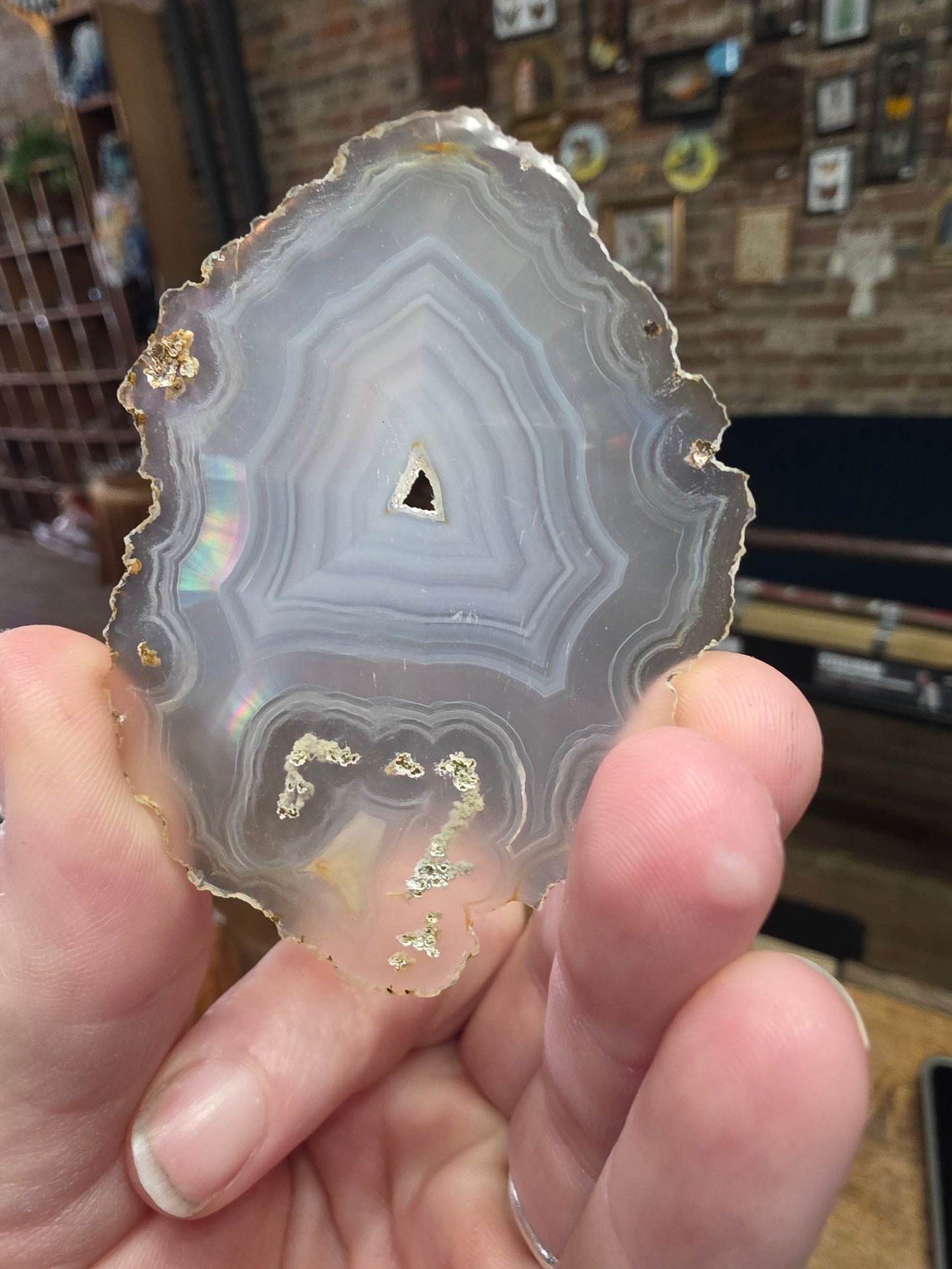 Iris Agate Slab #1